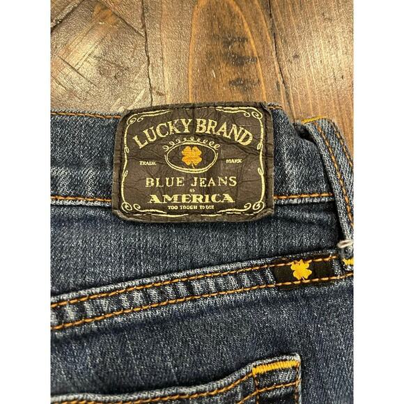 Lucky Brand Classic Rider Crop Capri Women 6/28 Comfy Spring Denim Feminine Soft - Picture 13 of 16